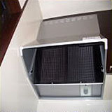 レンジフードの養生