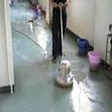 床清掃